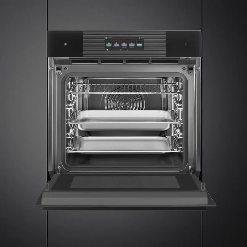 Forno OmniChef Smeg SO6106WAPB3 - Linea, Preto, 60x60cm, Connect - Image 7