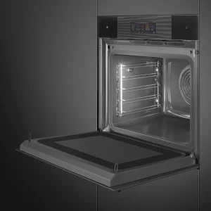 Forno OmniChef Smeg SO6106WAPB3 - Linea, Preto, 60x60cm, Connect - Image 4