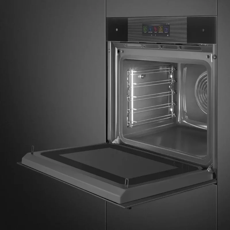 Forno OmniChef Smeg SO6106WAPB3 - Linea, Preto, 60x60cm, Connect - Image 4