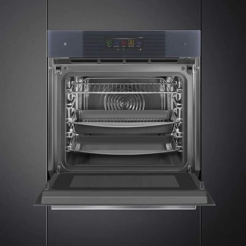 Forno OmniChef Smeg SO6106WAPG - Linea, Neptune Grey, 60x60cm, Conn - Image 9