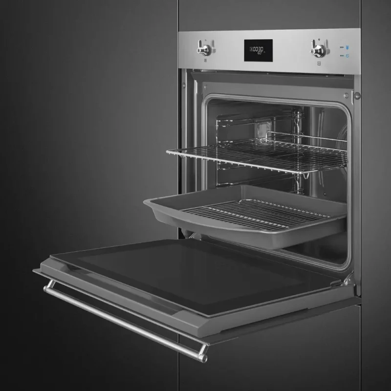 Forno Steam One Smeg SO6301S2X - Classica, Inox, 60x60cm, A+ - Image 5