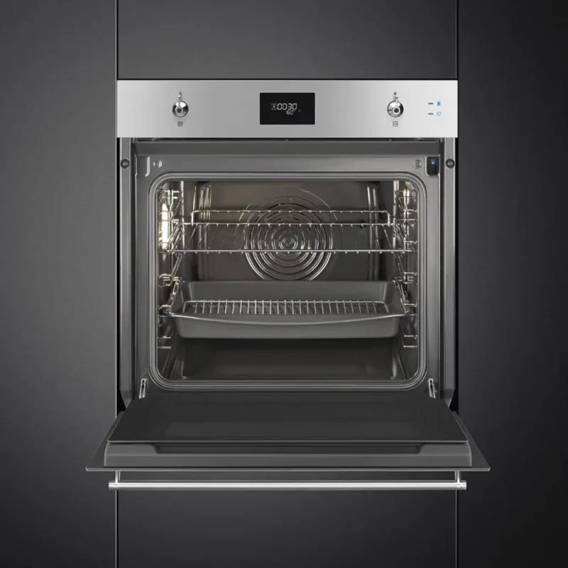 Forno Steam One Smeg SO6301S2X - Classica, Inox, 60x60cm, A+ - Image 3