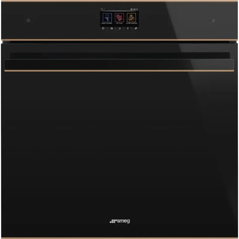 Forno SpeedWave Smeg SO6604M2PNR - XL, DSN, Preto, 60x60cm