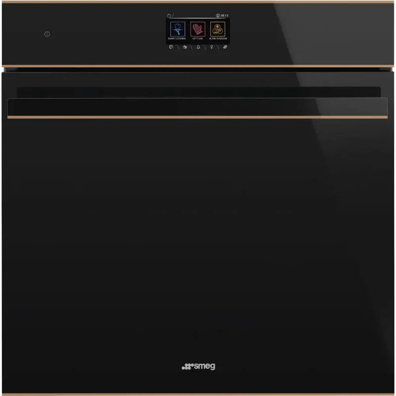 Forno Steam100Pro Smeg SO6604S4PNR - DSN, Preto, 60x60cm, A++