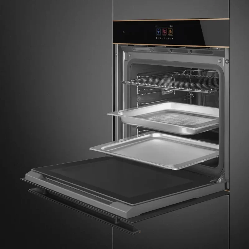 Forno Steam100Pro Smeg SO6604S4PNR - DSN, Preto, 60x60cm, A++ - Image 4