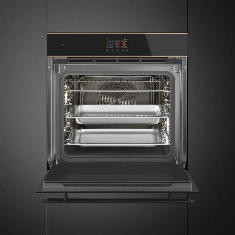 Forno Steam100Pro Smeg SO6604S4PNR - DSN, Preto, 60x60cm, A++ - Image 3