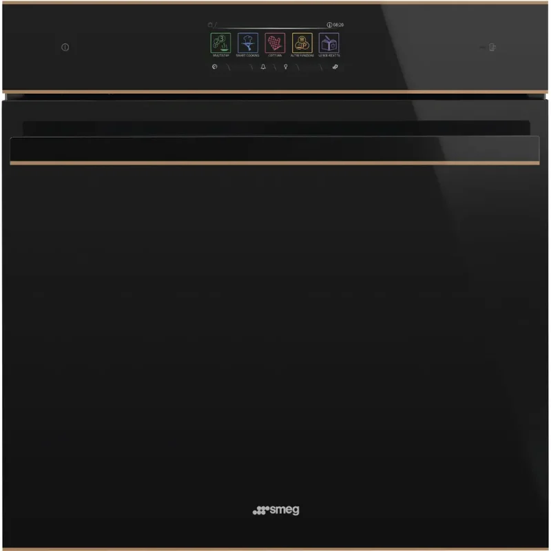 Forno OmniChef Smeg SO6606WAPNR - DSN, Preto, 60x60cm, Connect