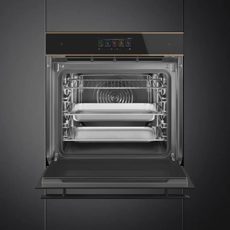Forno Steam100Pro Smeg SO6606WS4PNR - DSN, Preto, 60x60cm, Connect, A++ - Image 4