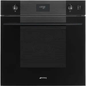 Forno Piro Steam Smeg SOP6101S2B3 - Linea, Preto, 60x60cm, A+