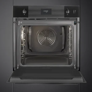 Forno Piro Steam Smeg SOP6101S2B3 - Linea, Preto, 60x60cm, A+ - Image 2