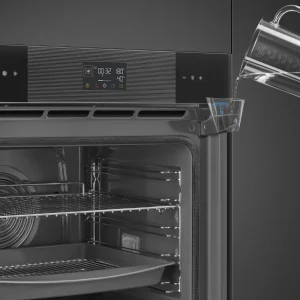 Forno Piro Steam Smeg SOP6102S2PB3 - Linea, Preto, 60x60cm, A+ - Image 9
