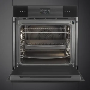 Forno Piro Steam Smeg SOP6102S2PB3 - Linea, Preto, 60x60cm, A+ - Image 2