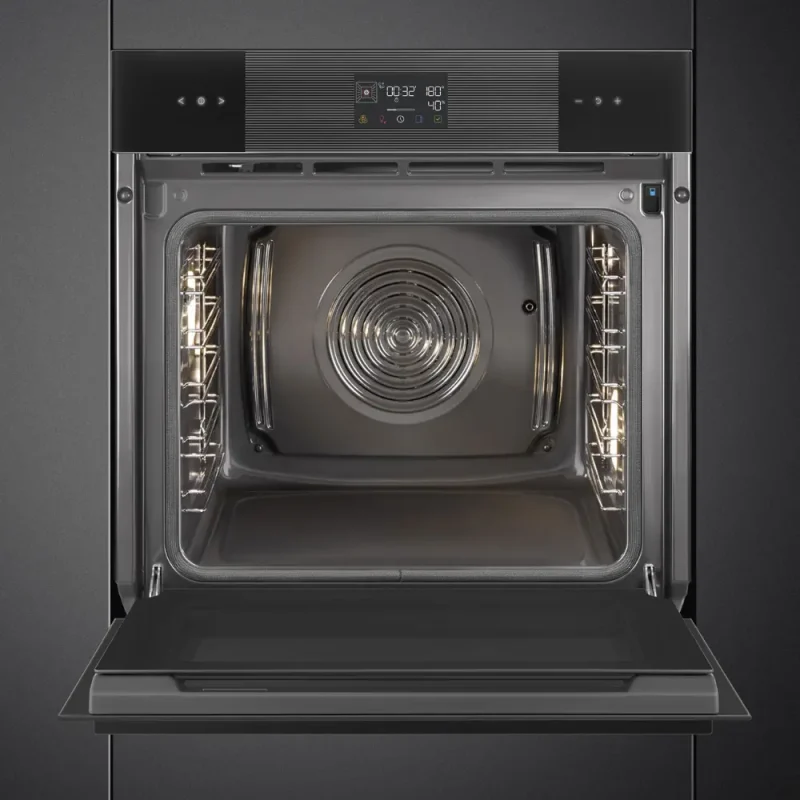 Forno Piro Steam Smeg SOP6102S2PB3 - Linea, Preto, 60x60cm, A+ - Image 3