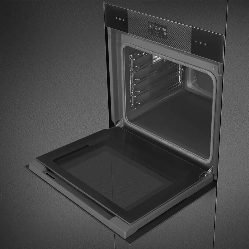 Forno Piro Steam Smeg SOP6102S2PB3 - Linea, Preto, 60x60cm, A+ - Image 6