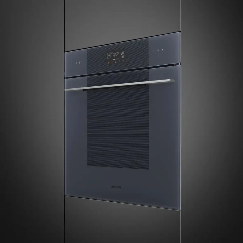 Forno Piro Steam Smeg SOP6102S2PG - Linea, Neptune Grey, 60x60cm, A+ - Image 7