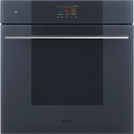 Forno Piro Steam Smeg SOP6104S2PG - Linea, Neptune Grey, 60x60cm, A+