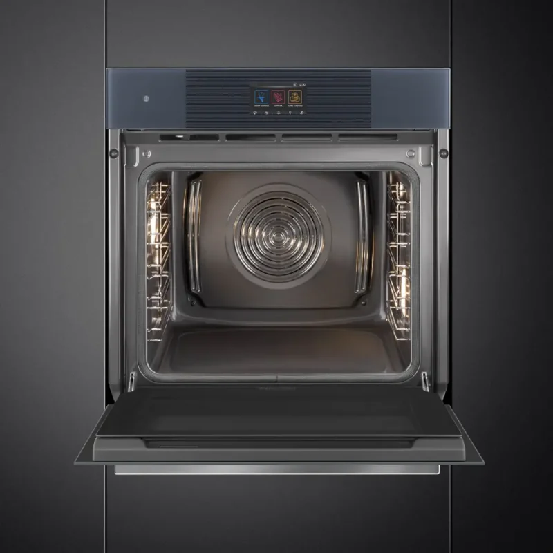 Forno Pirolítico Smeg SOP6104TPG - Linea, Neptune Grey, 60x60cm, A+ - Image 2
