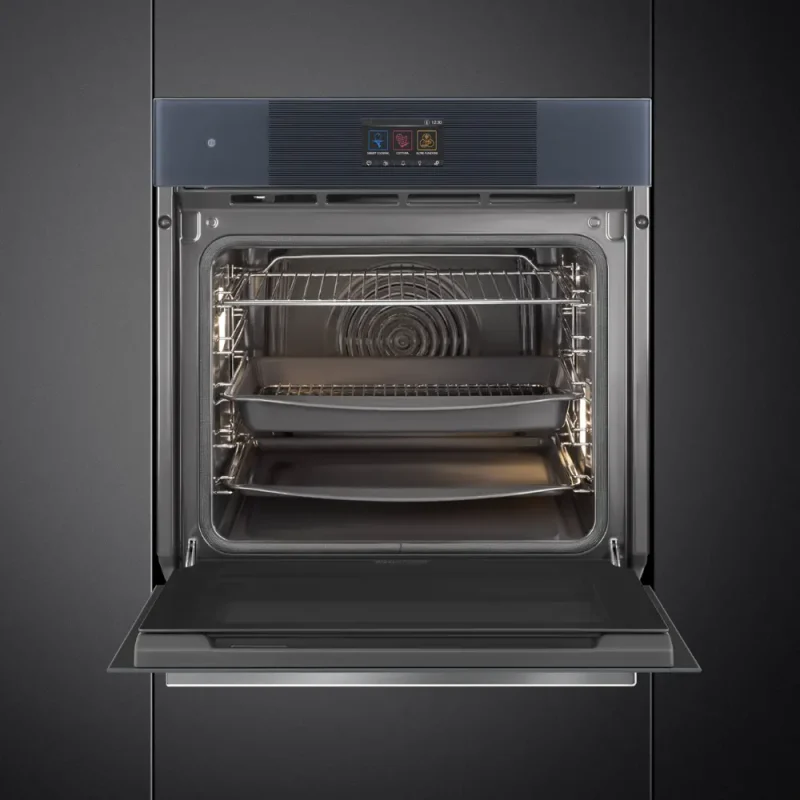 Forno Pirolítico Smeg SOP6104TPG - Linea, Neptune Grey, 60x60cm, A+ - Image 3