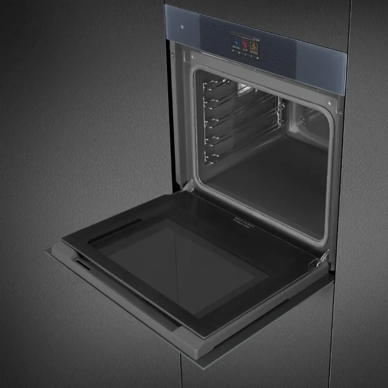 Forno Pirolítico Smeg SOP6104TPG - Linea, Neptune Grey, 60x60cm, A+ - Image 6