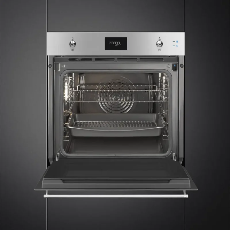 Forno Piro Steam Smeg SOP6301S2X - Classica, Inox, 60x60cm, A+ - Image 2