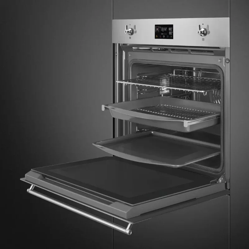 Forno Piro Steam Smeg SOP6302S2PX - Classica, Inox, 60x60cm, A+ - Image 7