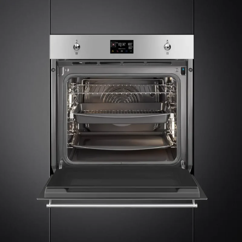 Forno Piro Steam Smeg SOP6302S2PX - Classica, Inox, 60x60cm, A+ - Image 3