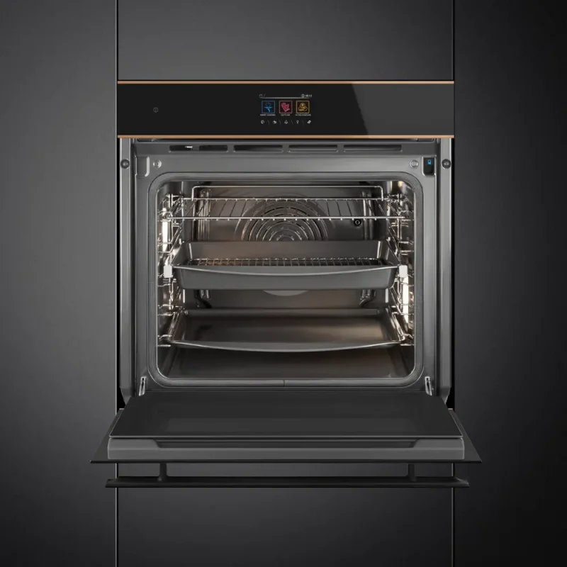 Forno Piro Steam Smeg SOP6604S2PNR - DSN, Preto, 60x60cm, A+ - Image 3