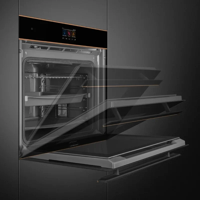 Forno Pirolítico Smeg SOP6604TPNR - DSN, Preto, 60x60cm, A+ - Image 7