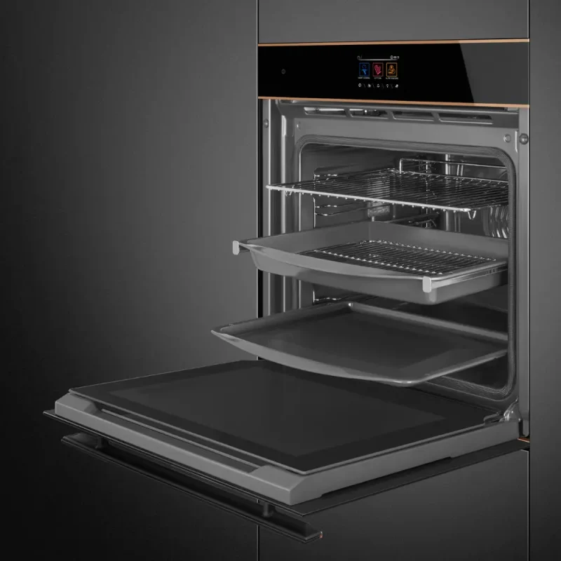Forno Pirolítico Smeg SOP6604TPNR - DSN, Preto, 60x60cm, A+ - Image 8
