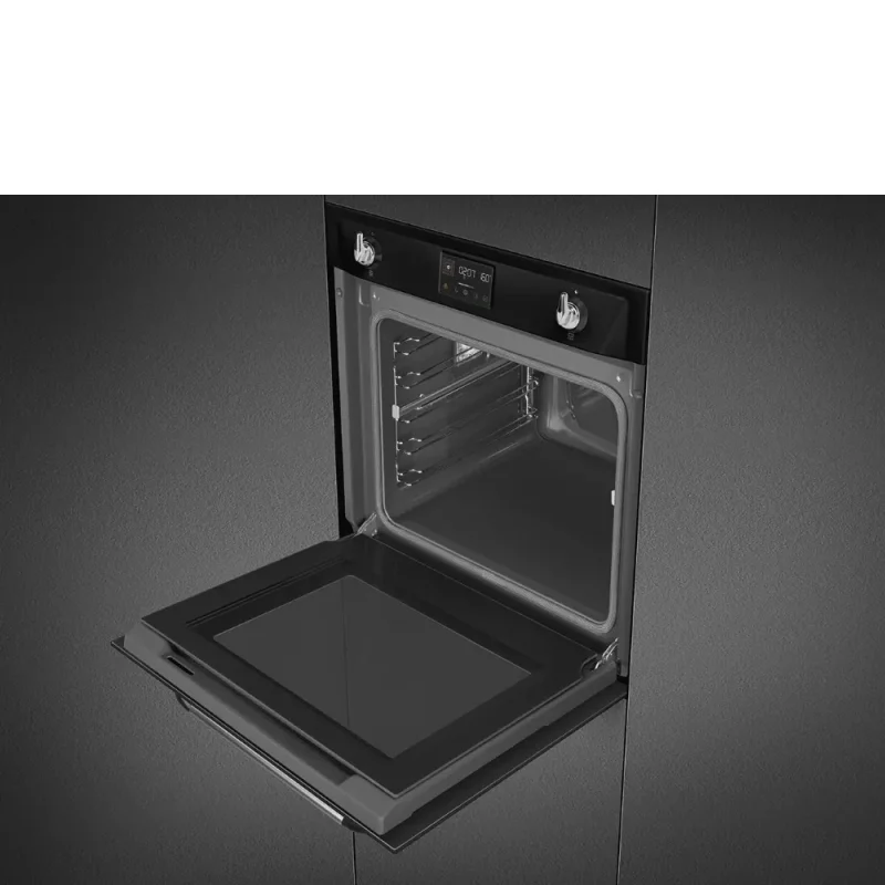 Forno Piro Steam Smeg SOP6902S2PN - Victoria, Preto, 60x60cm, A+ - Image 6