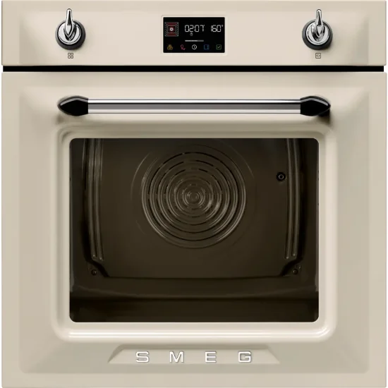 Forno Piro Steam Smeg SOP6902S2PP - Victoria, Creme, 60x60cm, A+