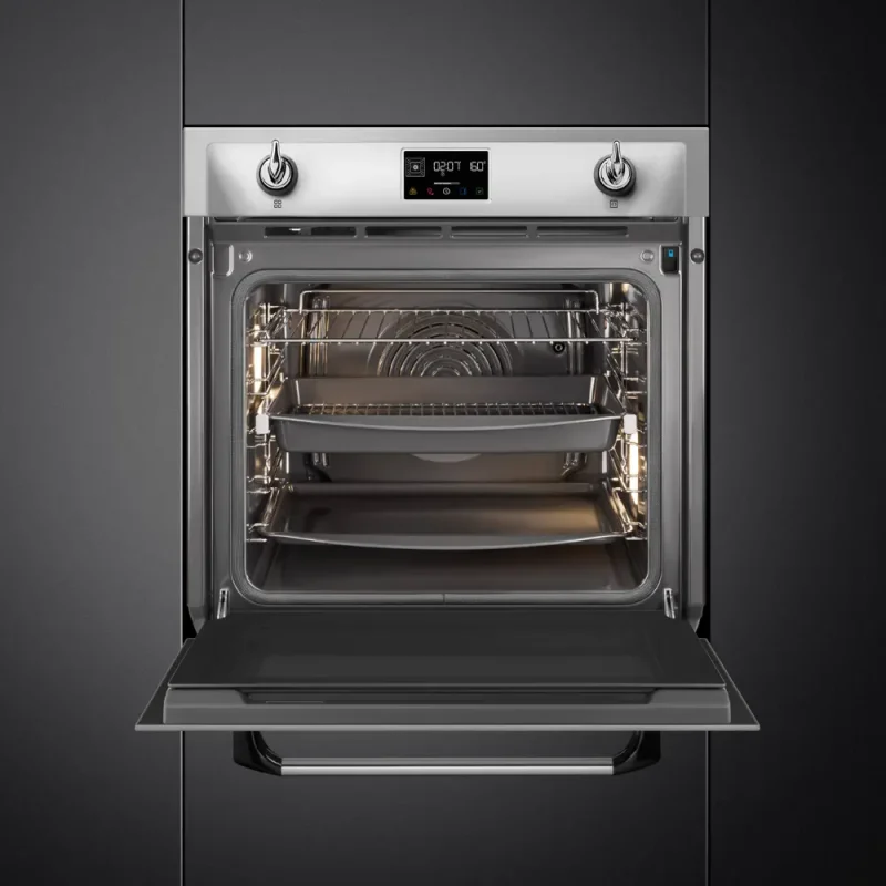 Forno Piro Steam Smeg SOP6902S2PX - Victoria, Inox, 60x60cm, A+ - Image 2