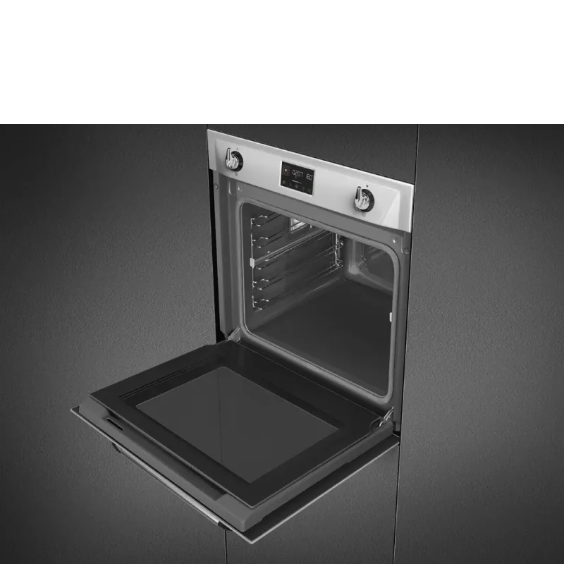Forno Piro Steam Smeg SOP6902S2PX - Victoria, Inox, 60x60cm, A+ - Image 6