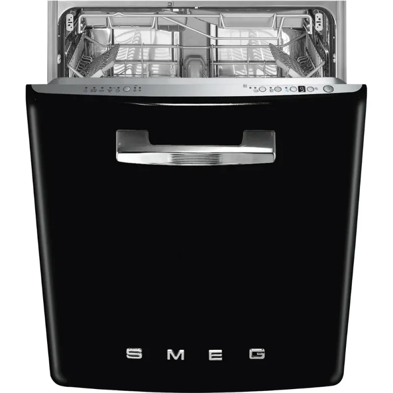 Máquina de Lavar Loiça Smeg STFABBL3 - Anni 50, Preta, 11 Prog, B