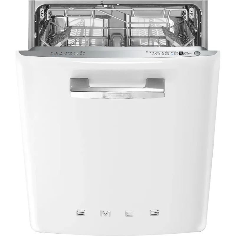 Máquina de Lavar Loiça Smeg STFABWH3 - Anni 50, Branca, 11 Prog, B