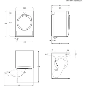 Máquina de Secar Roupa AEG TR718P2OB - Image 7