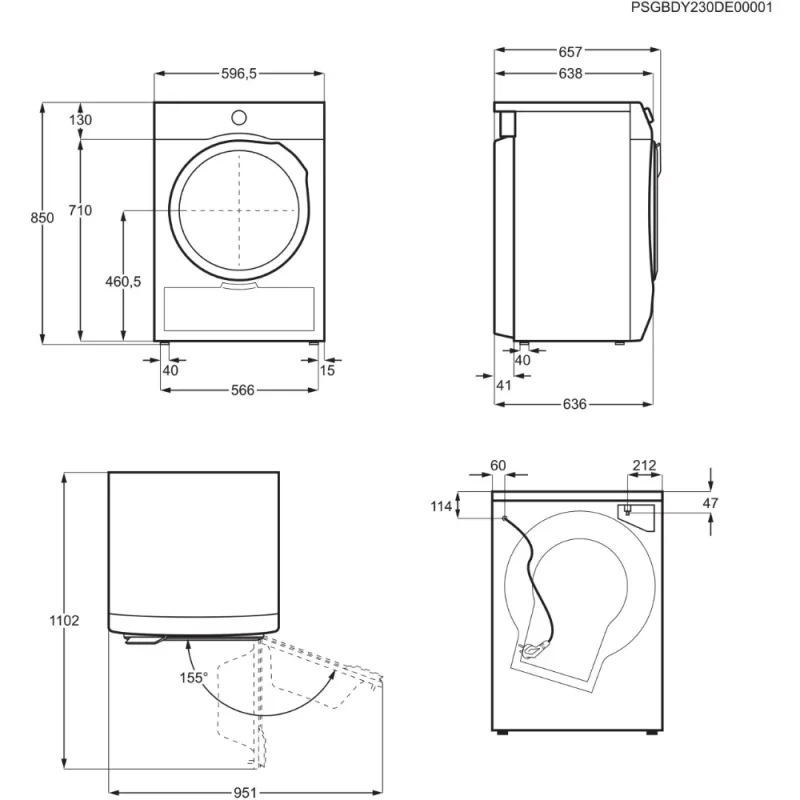 Máquina de Secar Roupa AEG TR719G4PB - Image 12