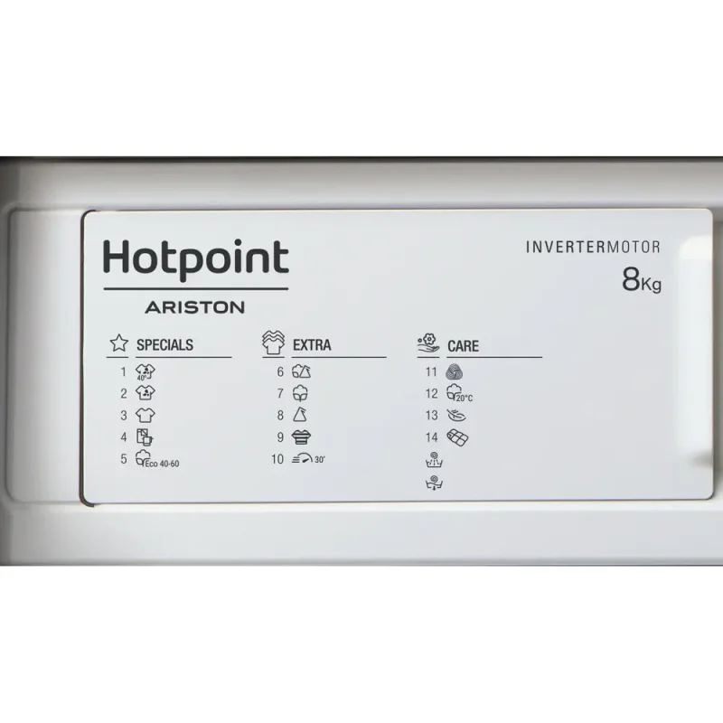 Máquina de Roupa Hotpoint BI WMHG 81485 EU - Image 7