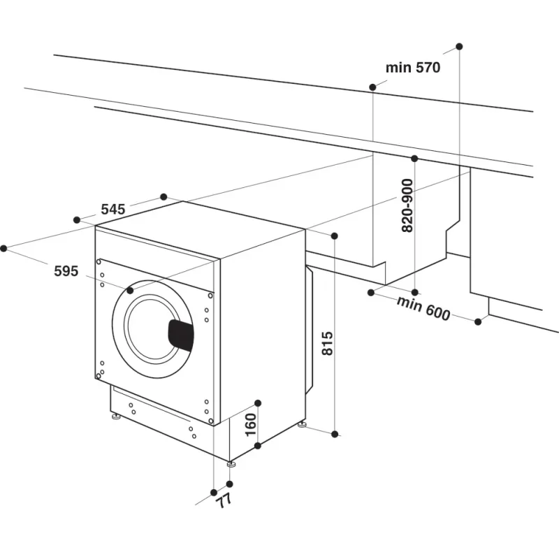 Máquina de Roupa Whirlpool BI WMWG 91485 EU - Image 13