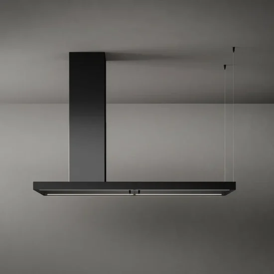 Exaustor Falmec Elle Ilha - 180 cm - Preto - 800 m3/h