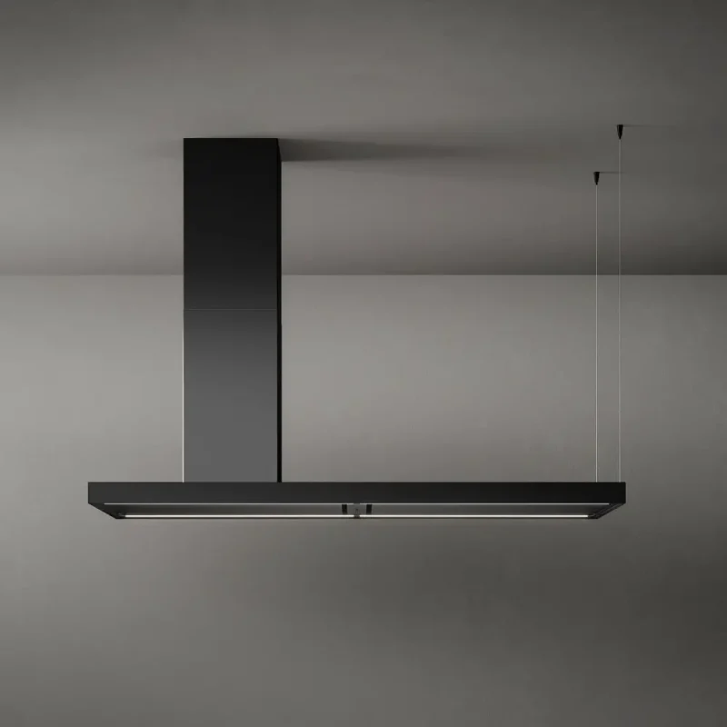 Exaustor Falmec Elle Ilha - 180 cm - Preto - 800 m3/h