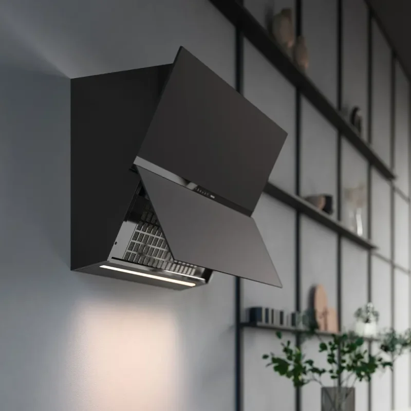 Exaustor Falmec Fusion Parede - 85 cm - Preto - 800 m3/h - Image 3