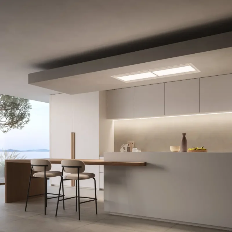 Exaustor Falmec Nuvola 140 Teto - 140 cm - LED - Branco - Image 2