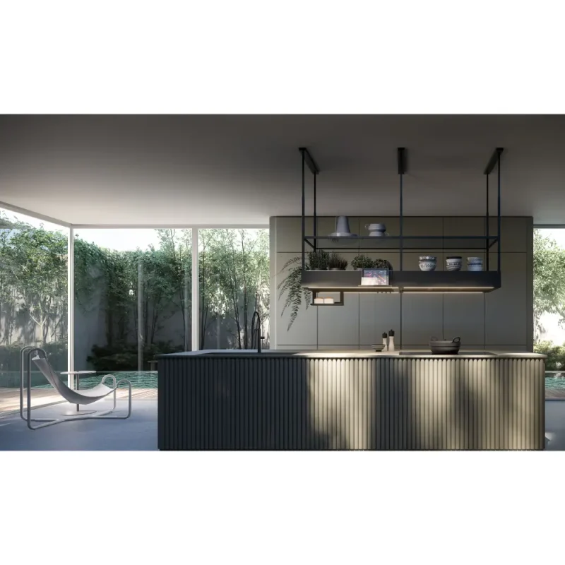 Exaustor Falmec Spazio - Ilha - 180 cm - Preto - 600 m3/h - Image 6