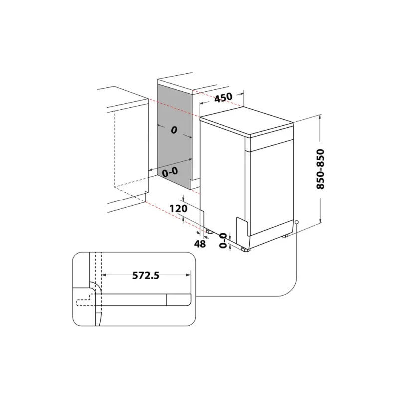 Máquina de Lavar Louça Whirlpool WH6FB10BS7A0W - Image 9