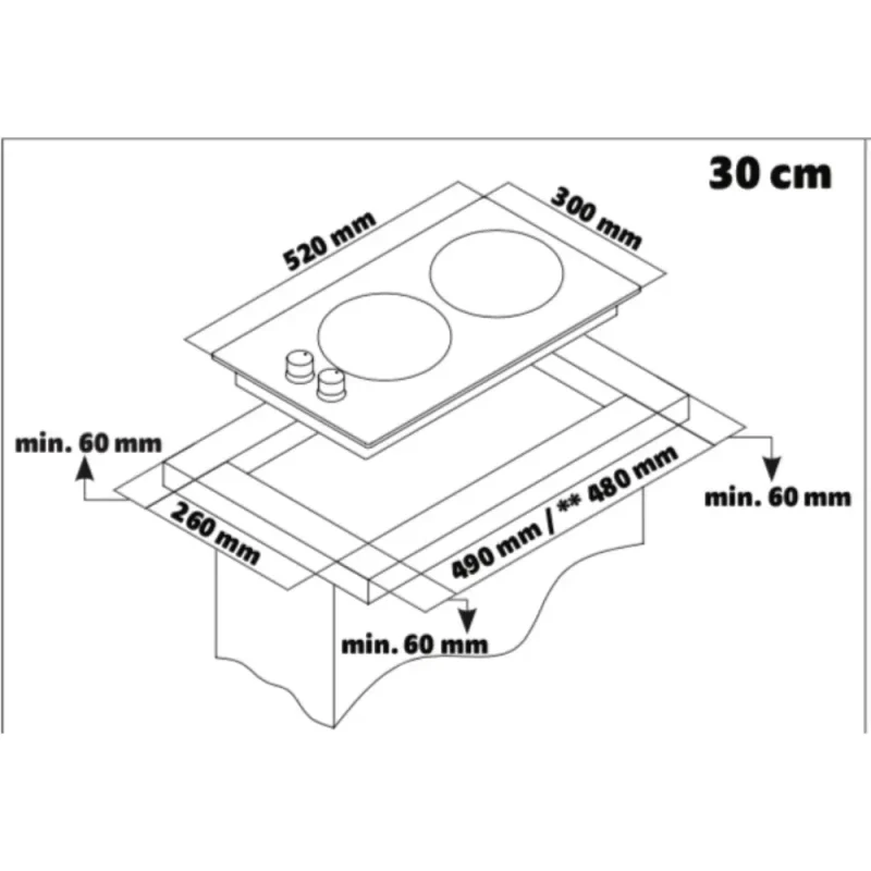 Placa a Gás Modular Meireles MG 4323 X - Image 4