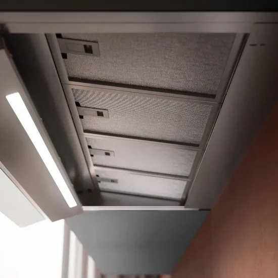Exaustor Falmec Virgola Plus - Embutido - 100 cm - Inox - 800 m3/h
