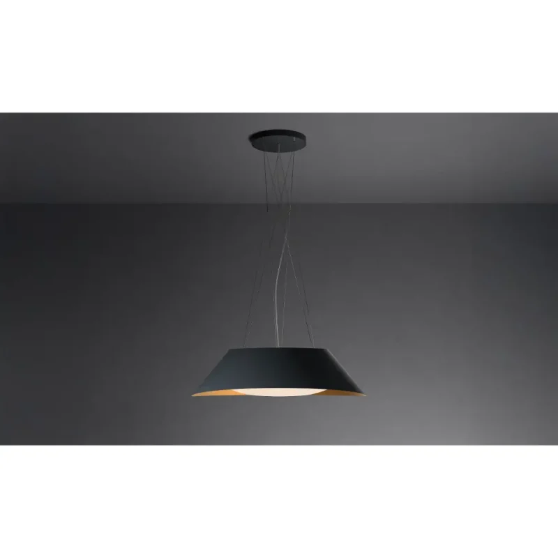 Exaustor Falmec Vogue - Ilha - 88 cm - Cinzento Ferro - 600 m3/h