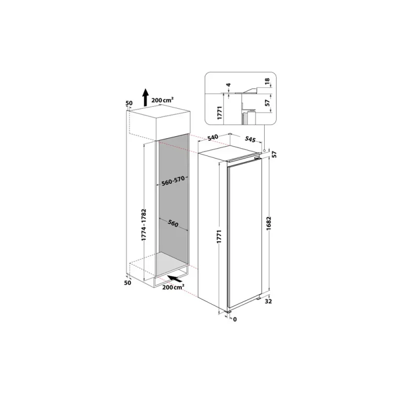 Congelador Hotpoint HASD18F013A1 - Image 7