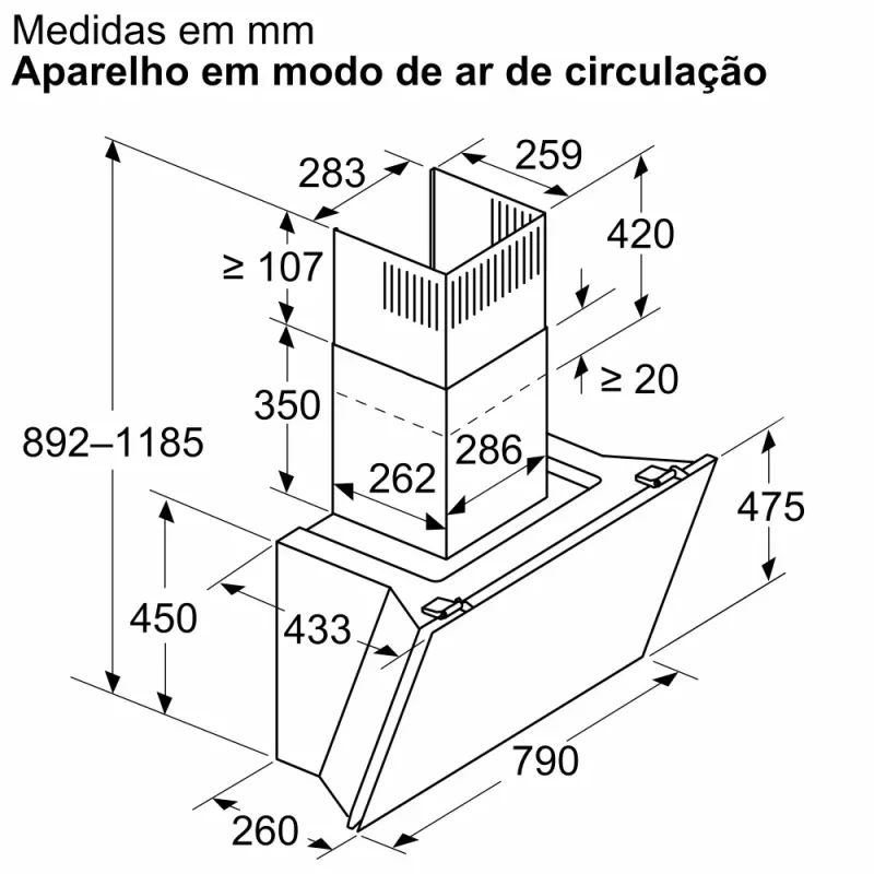 Chaminé Balay 3BC587LB - Image 8